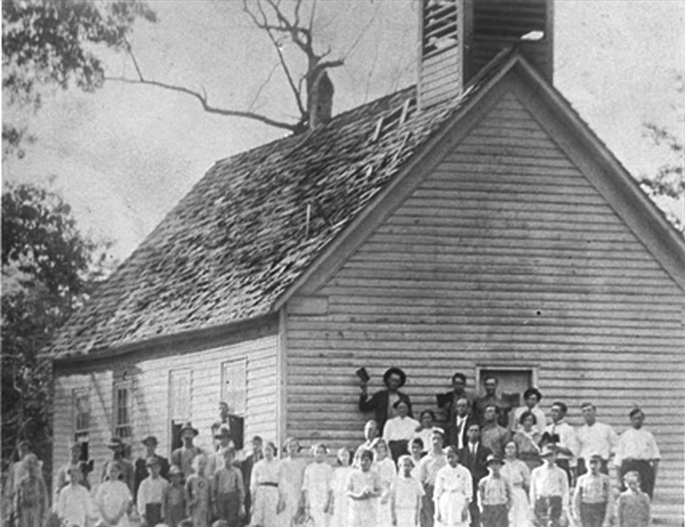 Antiga igreja de Deus na Florida
