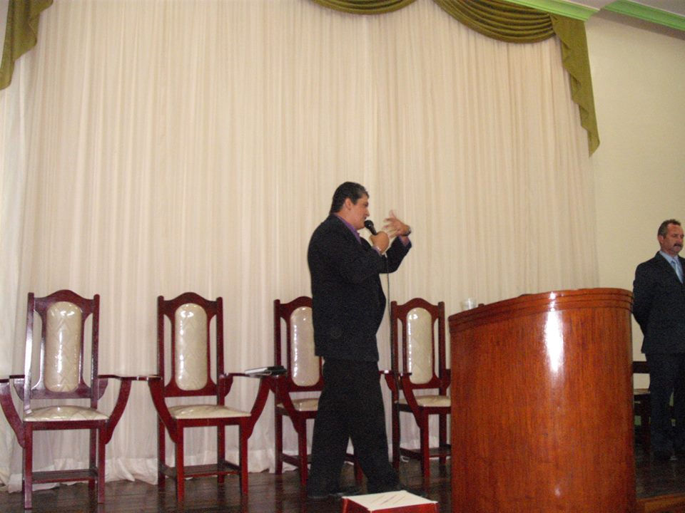 Pregando no culto da vitória