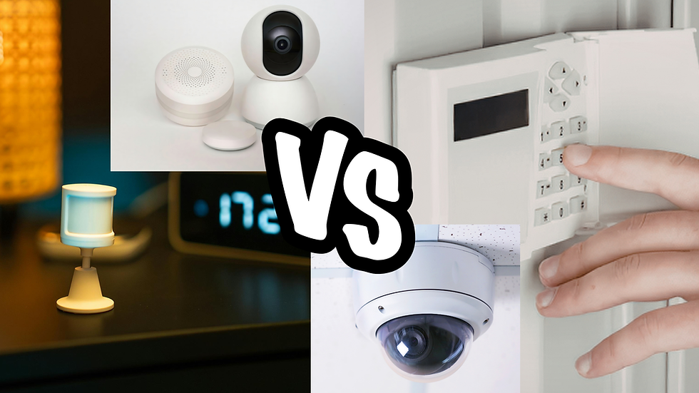 Wired vs wireless security devices