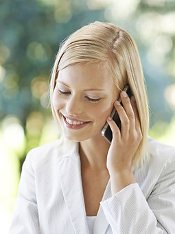 Woman on the Phone