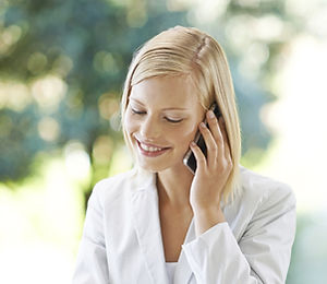 Woman on the Phone