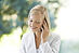 lady talking on phone