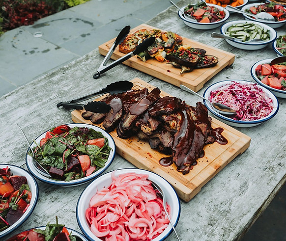 Wedding Smoked Meats & Salads
