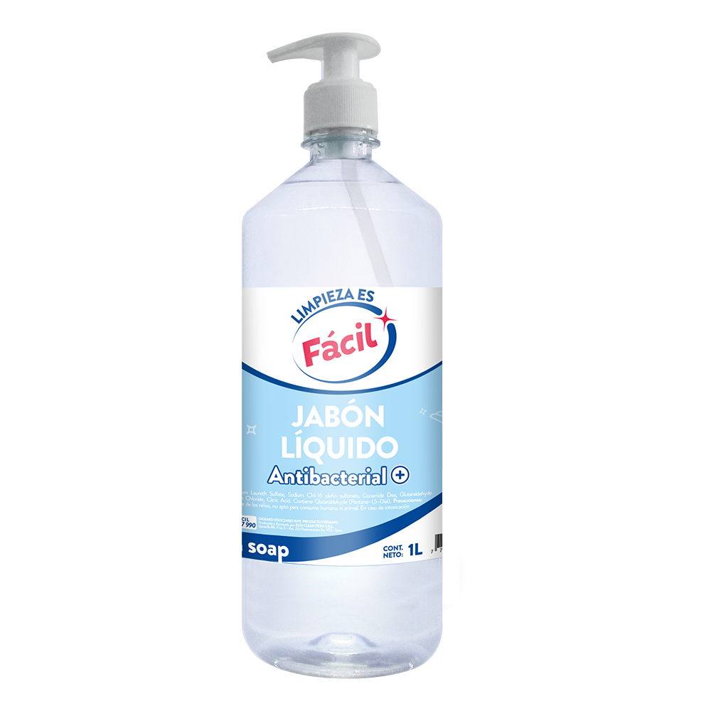 Jabón Líquido antibacterial 1L