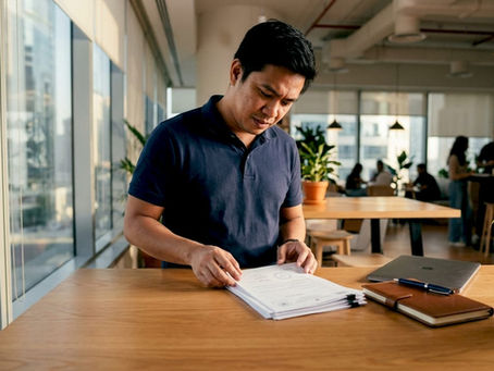 Filipino expat organizing attestation documents