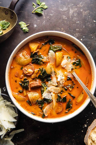 Smoky Potato and Kale Soup
