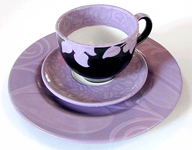 Violet Reflections Dinnerware