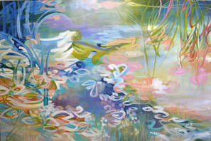 Aquatic Flourish
40" x 60"