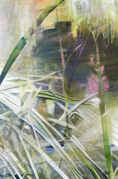 The Abstract Nature of Reeds 6
60" x 40"