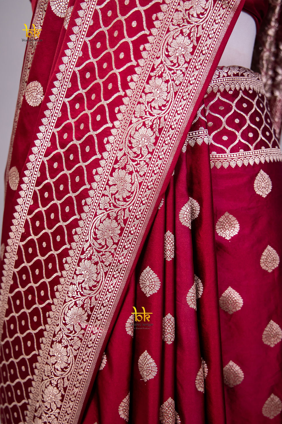 Thumbnail: Banarasi Mashru Katan Silk Code-BMA116