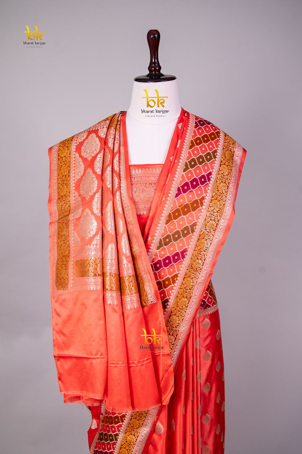 Thumbnail: Banarasi Mashru Katan Silk Code-BMA94