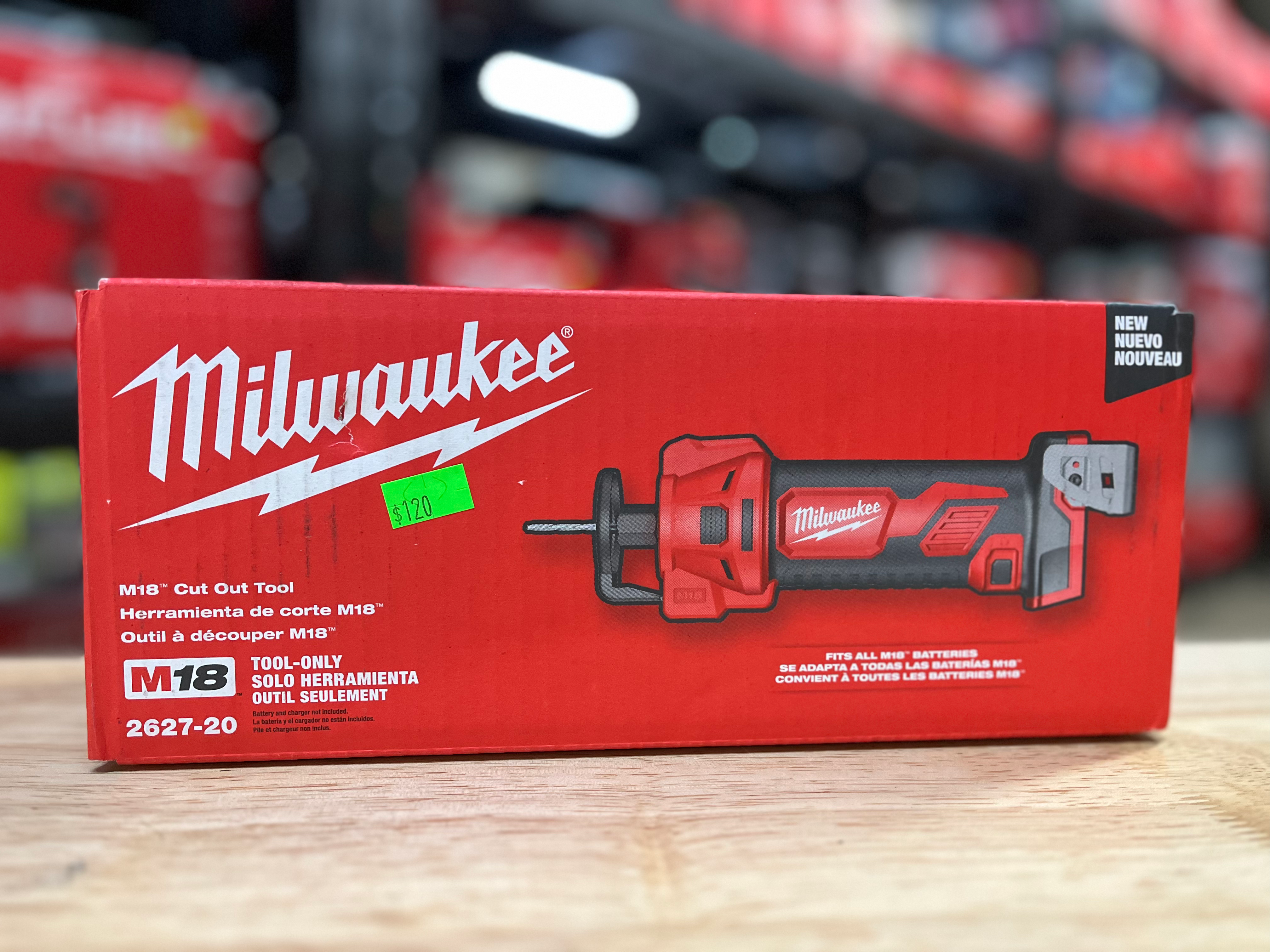 M18 18-Volt Lithium-Ion Cordless Drywall Cut Out Tool (Tool-Only)