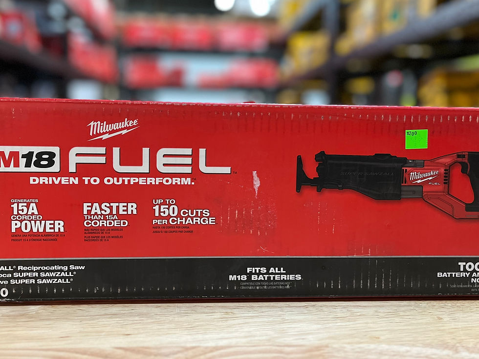 Miniatura: M18 Fuel 18-Volt Lithium-Ion Brushless Cordless Super Sawzall Orbital Recip Saw