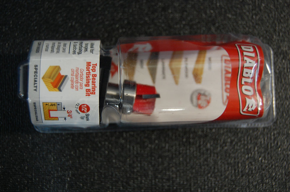 Миниатюра: DIABLO 3/4 in. x 1/2 in. Carbide Top Bearing Dado Router Bit