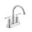 Миниатюра: Glacier Bay Oswell 4 in. Centerset Double Handle High-Arc Bathroom Faucet in Ch