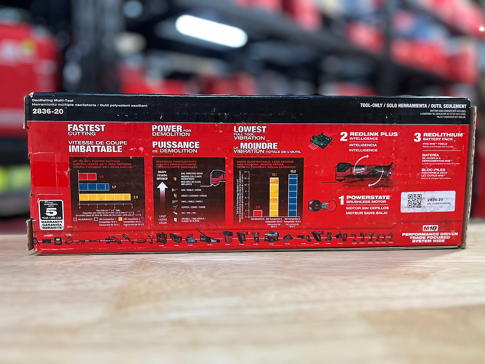 Thumbnail: M18 FUEL 18-Volt Lithium-Ion Cordless Brushless Oscillating Multi-Tool