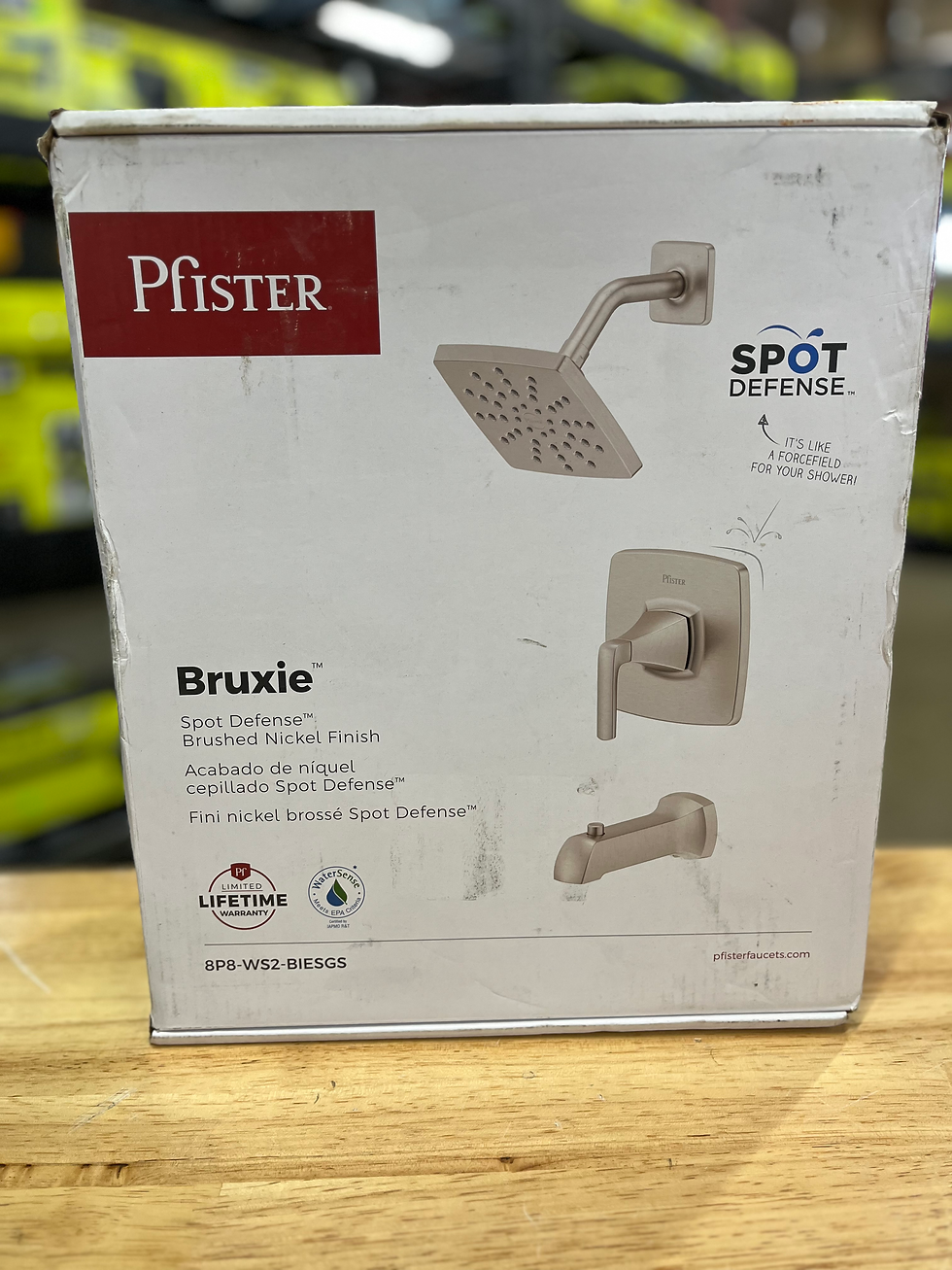Thumbnail: Pfister Bruxie 1-Handle 1-Spray Tub and Shower Faucet