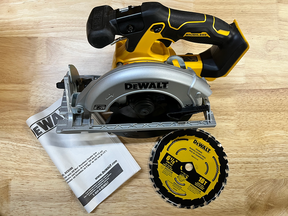 Миниатюра: 20-Volt MAX Cordless Brushless 6-1/2 in. Circular Saw (Tool-Only)