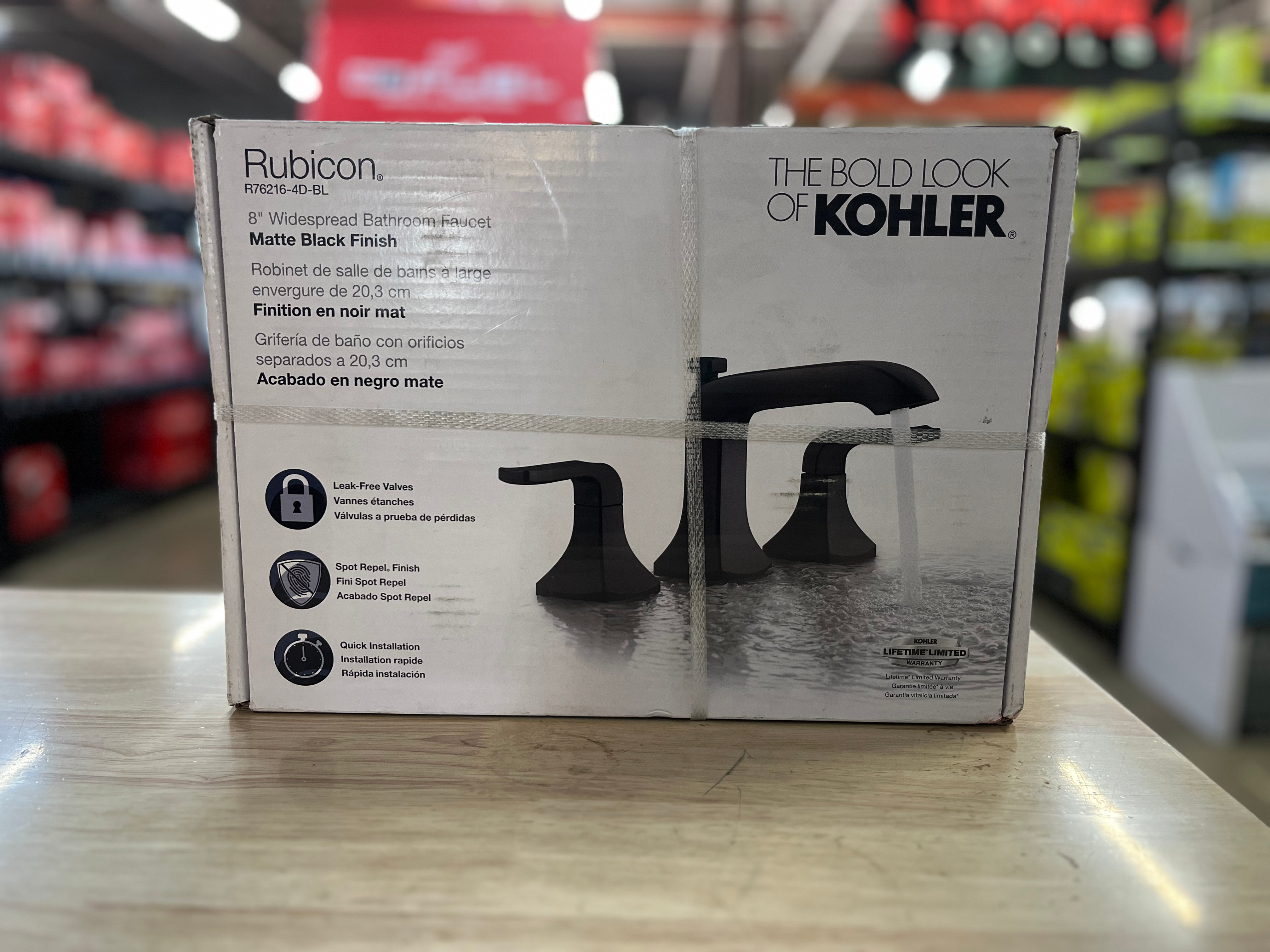Rubicon 8 in. Widespread 2-Handle Bathroom Faucet