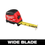 Thumbnail: Milwaukee 25 ft. Wide Blade Tape Measure With 18 ft. Reach
