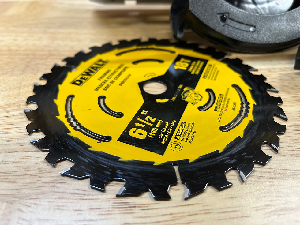 Thumbnail: 20-Volt MAX Cordless Brushless 6-1/2 in. Circular Saw (Tool-Only)