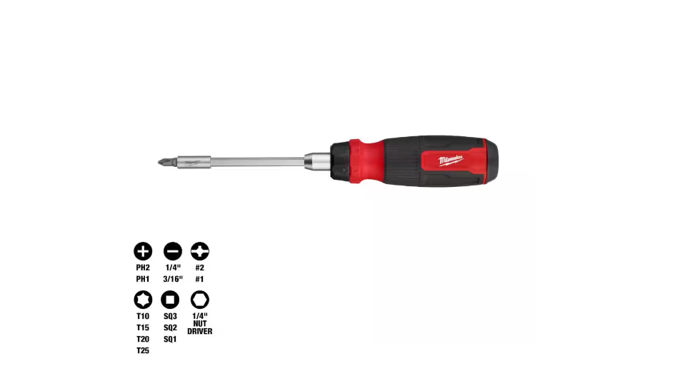 14-In-1 Ratcheting Multi-Bit Screwdriver