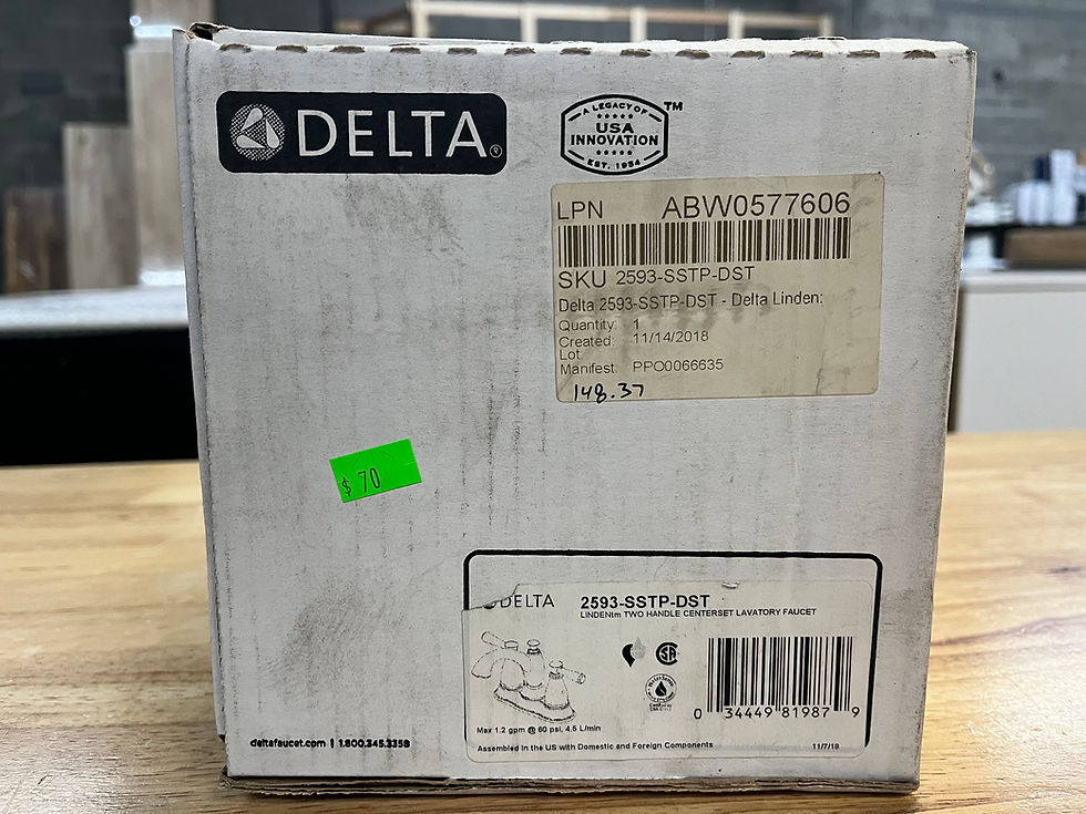 Thumbnail: Linden™ Two Handle Centerset Bathroom Sink Faucet in Brilliance® Stainless