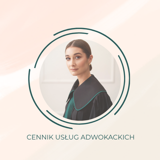 Portret wizerunkowy adwokat Natalii Lech, ilustrujący artykuł omawiający cennik usług prawnych kancelarii.