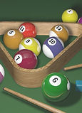 Triangle Rack with Balls
