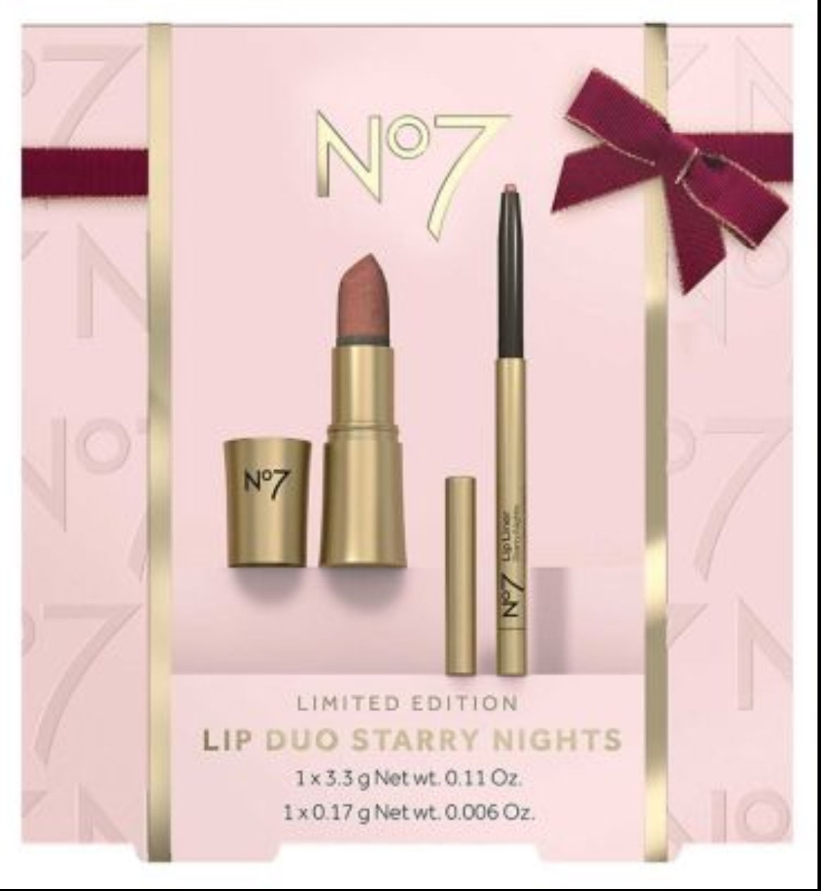 No7 Limited Edition Lip Duo Starry Nights
