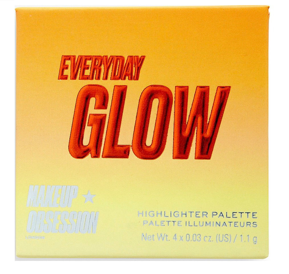 Makeup Obsession Everyday Glow Highlighter Palette.