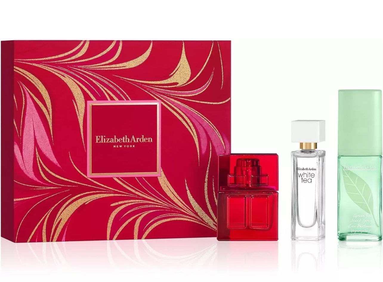 Elizabeth Arden FRAGRANCE COFFRET Red Door, Green Tea and White Tea 3-piece Set