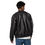 Thumbnail: Faux Leather Bomber Jacket