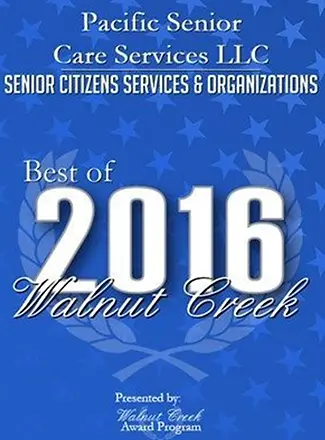 Pacific Senior Care Services Receives 2016 Best of Walnut Creek Award