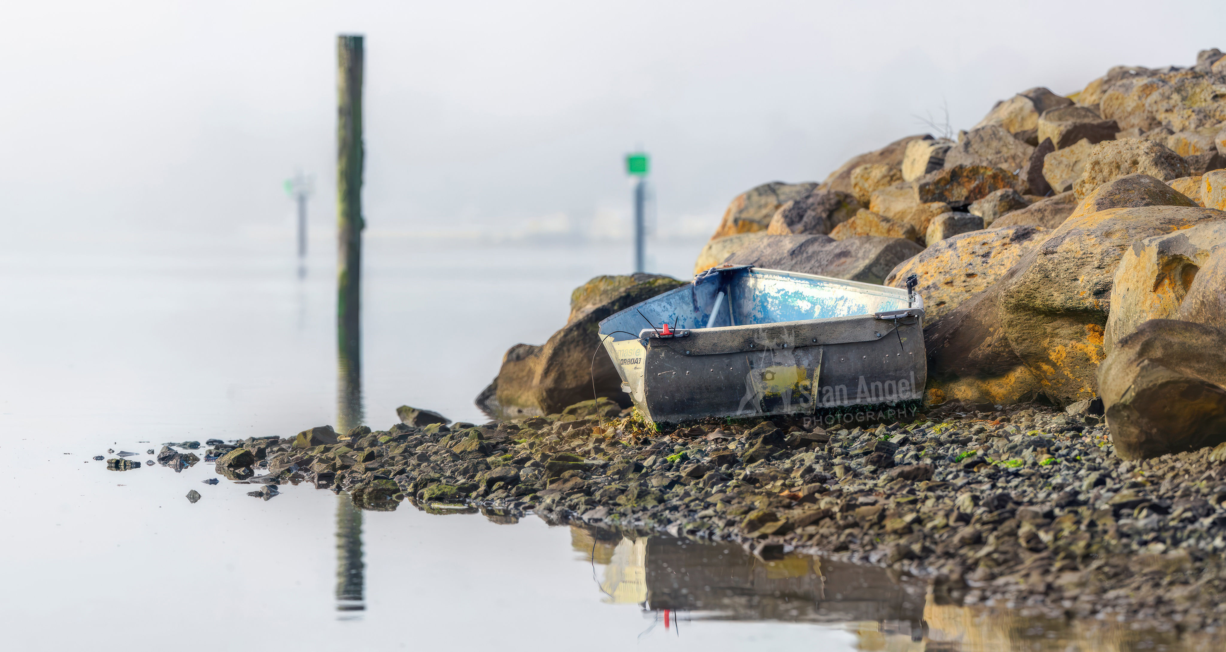 Rowboat For Big Sexy Bodega Bay water