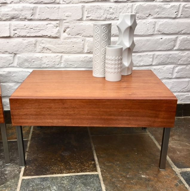 Thumbnail: GERMAN INTERLUBKE BEDSIDE TABLES/NIGHTSTANDS
