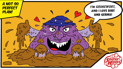 Lifebuoy germs comic for schools