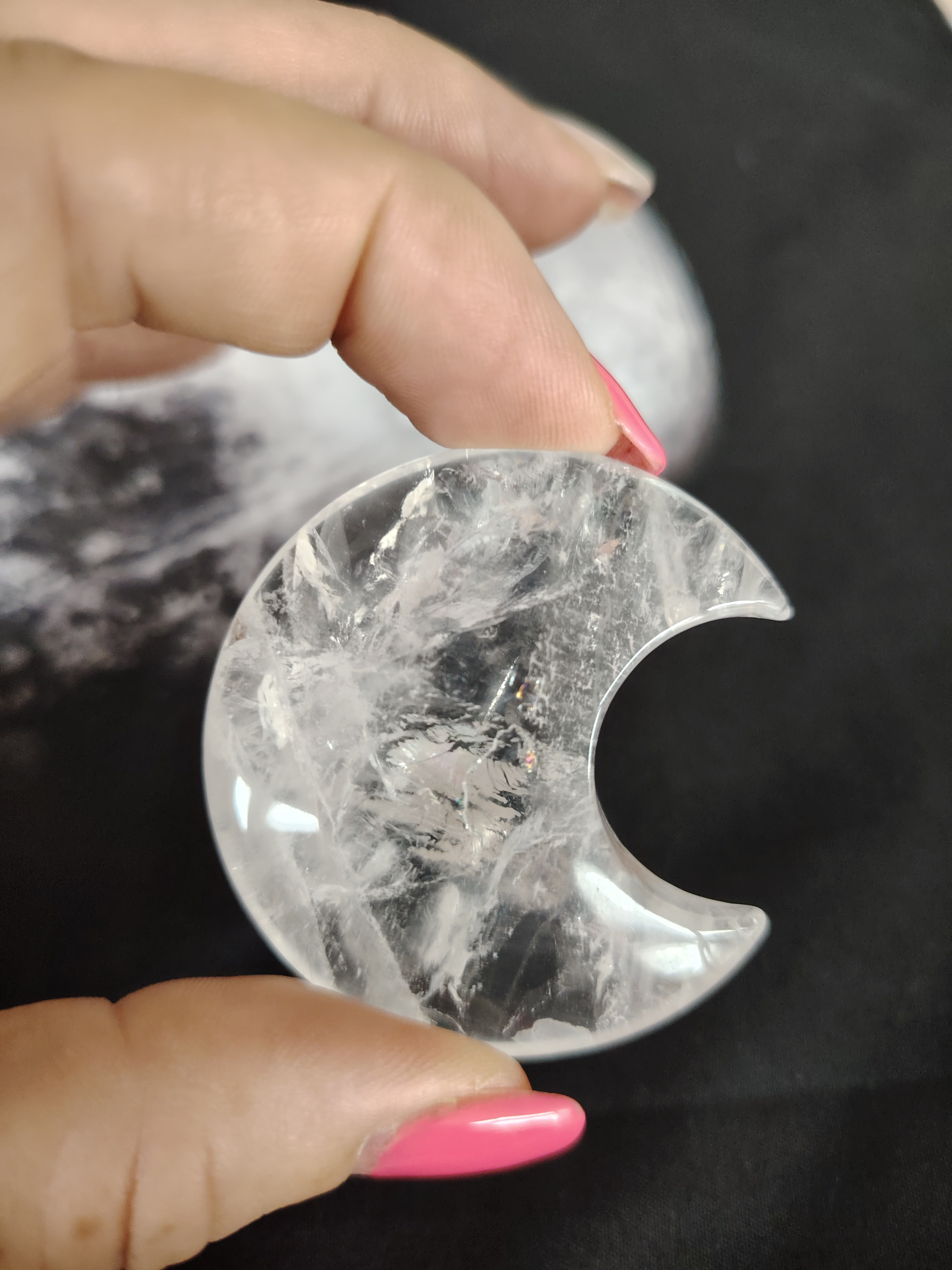 Quartz Cresent Moon