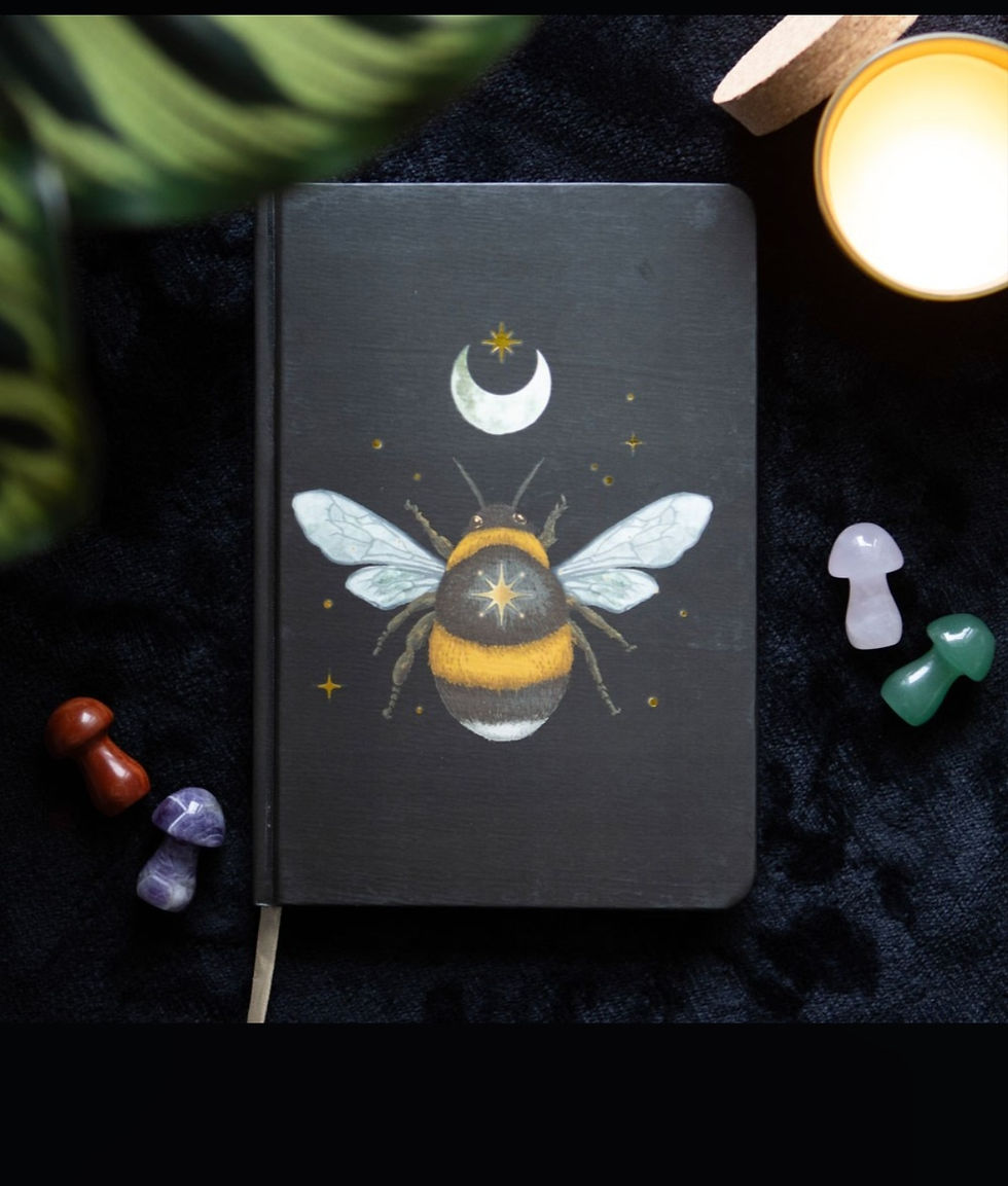 Thumbnail: A5 Journals - Midnight Hare - Forest Bee - Home for thoughts