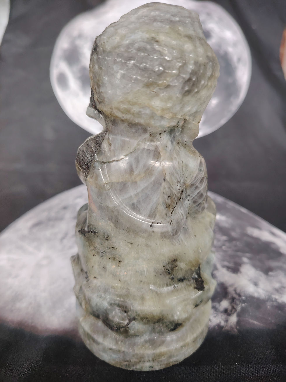 Thumbnail: Labradorite Buddha