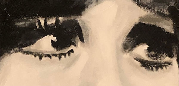 Fenella Fielding eyes by Fionn Wilson