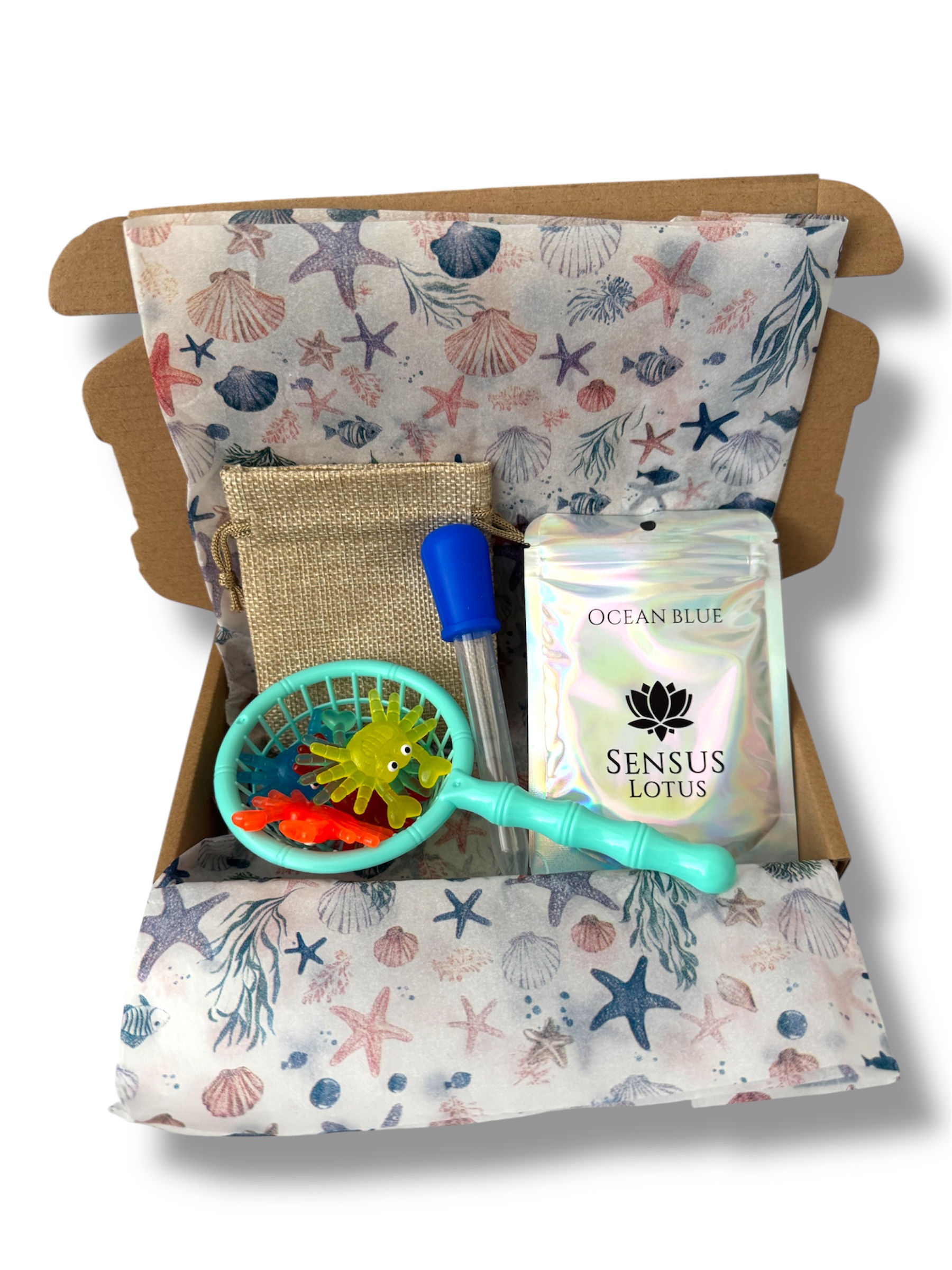 Magische waterwereld ocean blue - cadeaubox