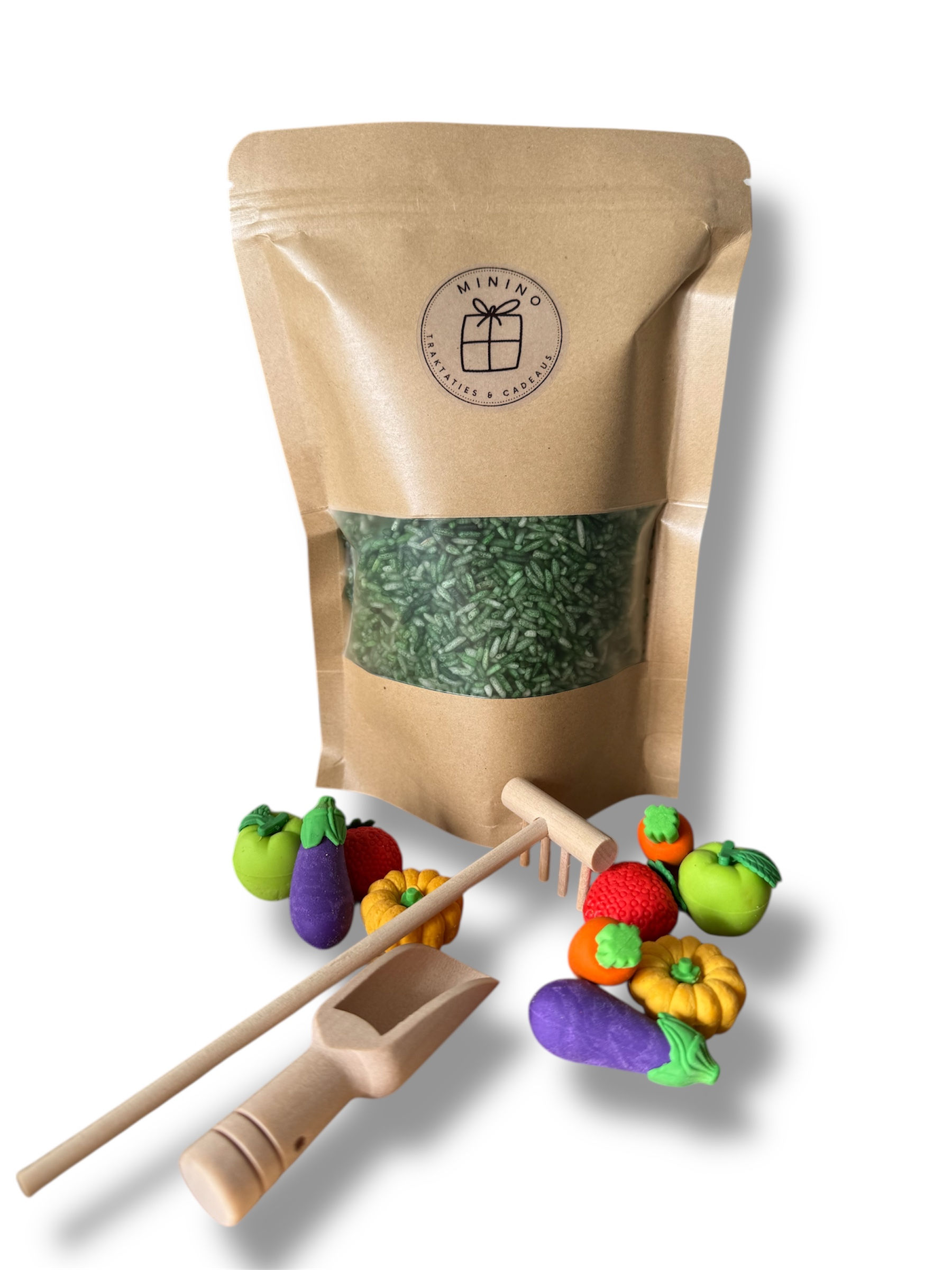 Speelrijst - moestuin