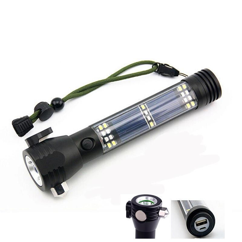 Thumbnail: Safety Hammer Flashlight, Outdoor Travel Light with Magnet