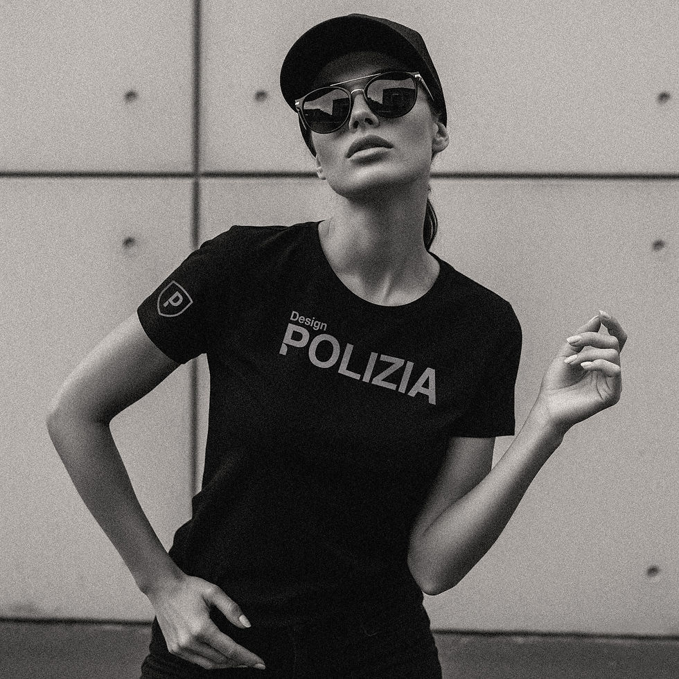Design Polizia T-Shirt