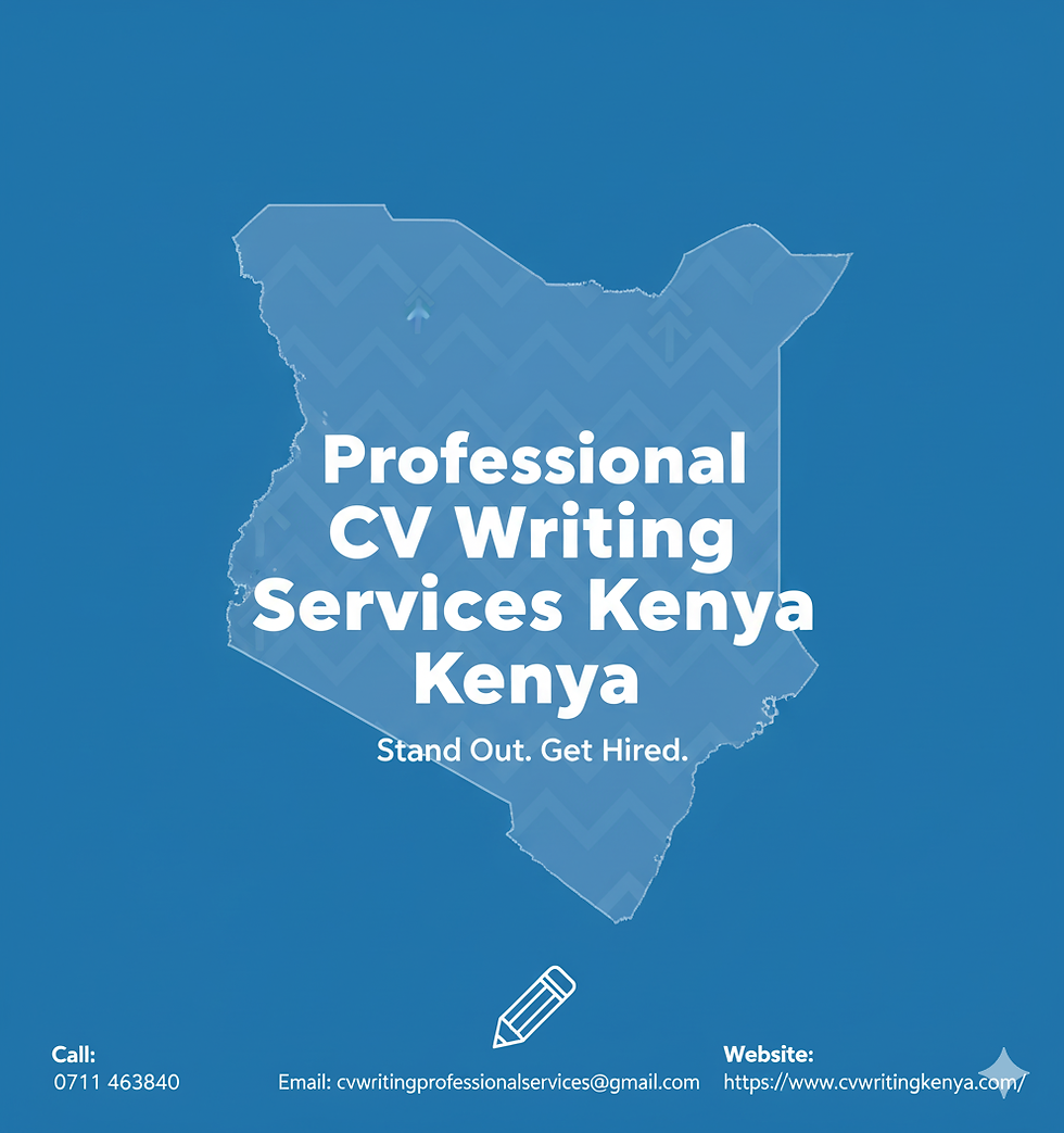 How to Write a CV in Kenya