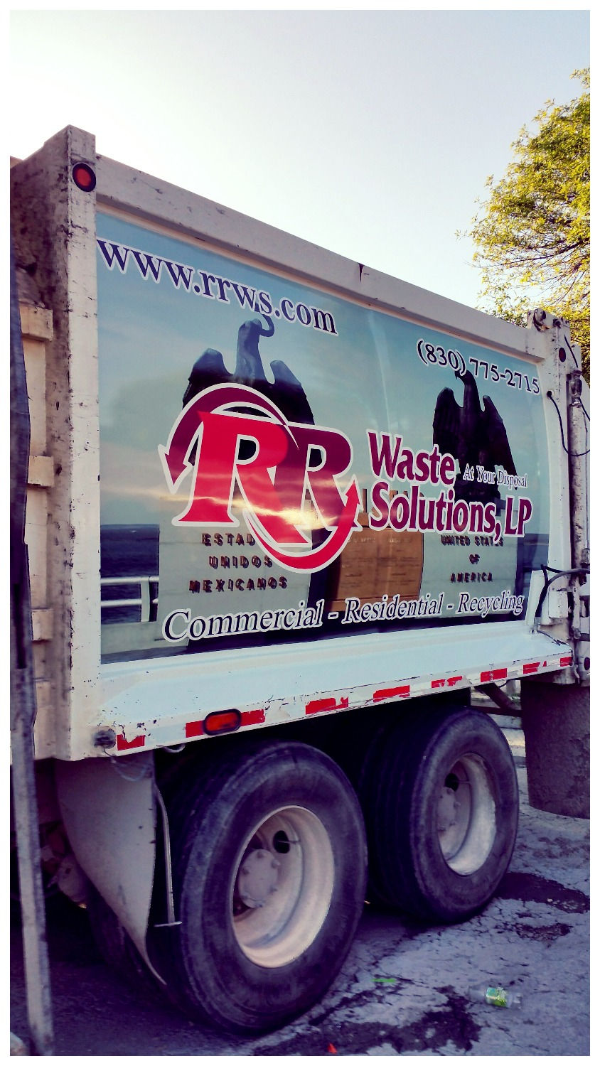 RR Wast Dump Truck