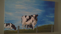 Cows In Field SOLD