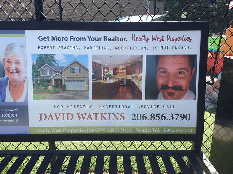 David Watkins ad at Normandy Market