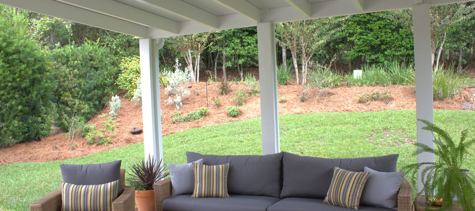 Back porch patio cover